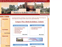 Tablet Screenshot of hotel-in-kolkata.com